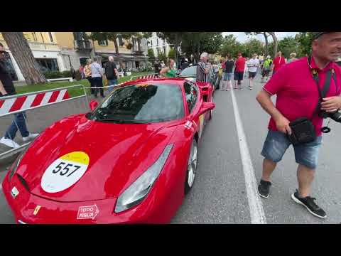 1000 MIGLIA.  FABULOUS FERRARI TRIBUTE. LAGO DI GARDA ITALY 2023