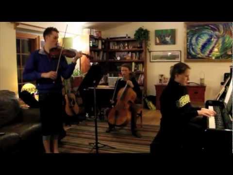 Fischer Trio plays Allegro from Kindertrio in G, opus 35 number 2 by Klengel