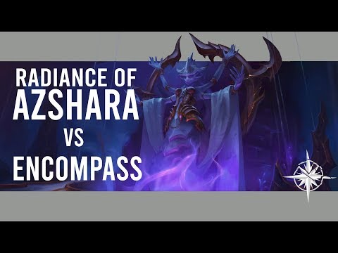 Encompass vs Mythic Radiance of Azshara. Healer PoV