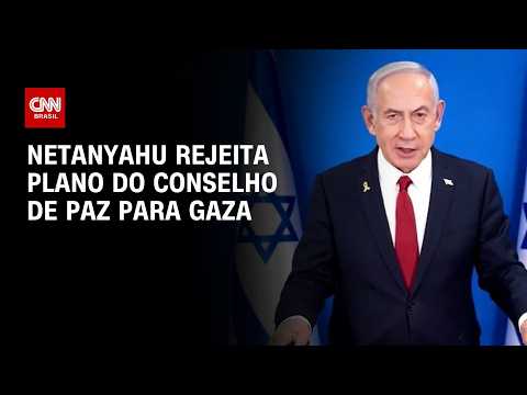 Netanyahu rejeita plano de Trump para a Faixa de Gaza | BOLETIM CNN