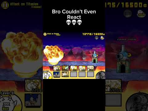 He’s Too Fast 💀 (Battle cats)