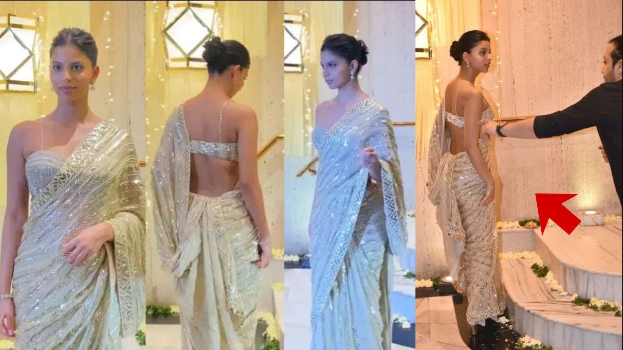SRK Daughter Suhana Khan Embarrassing Moments At Manish Malhotra Diwali Party 2022