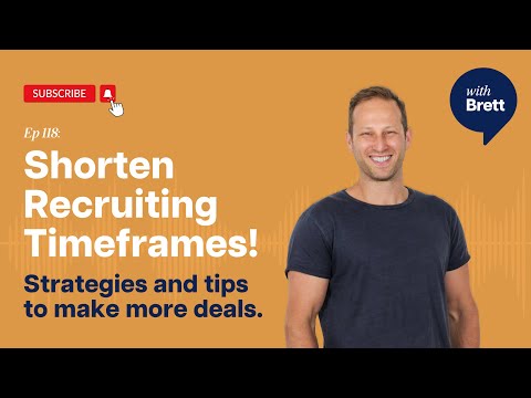 Ep 118: How can you use the Recruitment Time Fallacy to make more placements, FASTER?