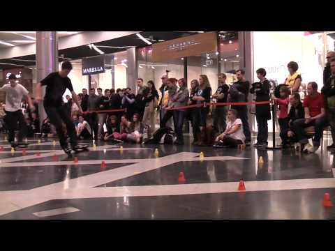 Rzeszów slalom battle - slalom jam - Misha i Jawor