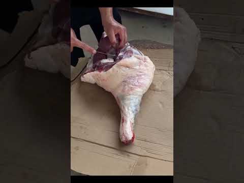 Satisfying Meat Cutting ✨ | Perfect Knife Skills #bbq #shorts #bbqmeat #bbqfoodbeefusa