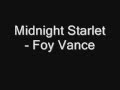 Midnight Starlet - Foy Vance 