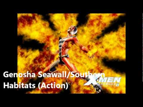 X-Men Legends II: Rise of Apocalypse OST 112 - Genosha Seawall, Southern Habitats (Action)