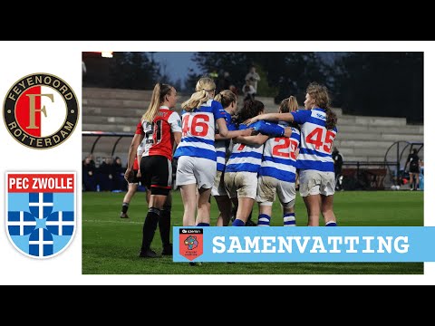 Samenvatting Feyenoord Vrouwen - PEC Zwolle Vrouwen