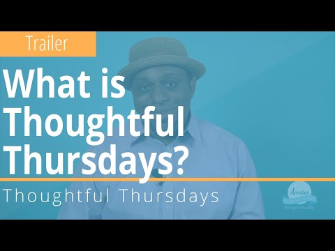 Thoughtful Thursdays