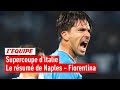 Supercoupe d'Italie - Le Napoli s'impose contre la Fiorentina et accède à la finale