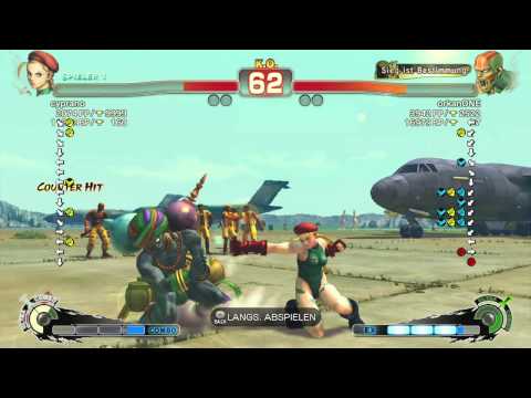 cyprano ( Cammy ) Vs orkanOne ( Dhalsim ) Arcade Edition 2012