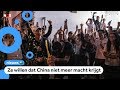 Veel steun voor demonstranten bij verkiezingen Hongkong