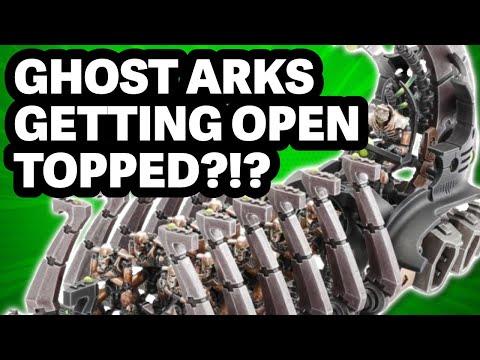 Necron Ghost Arks Getting Open Topped in 40k 10th Edition?!?