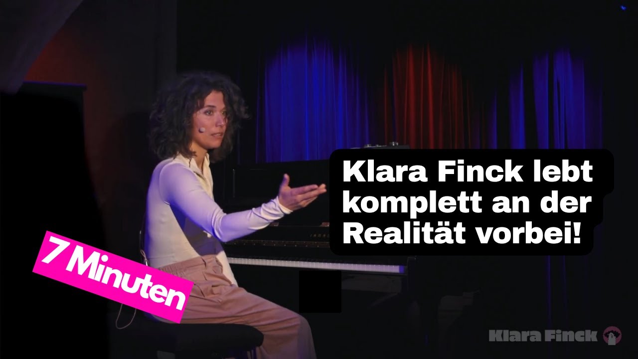 Klara Finck lebt komplett an der Realität vorbei!