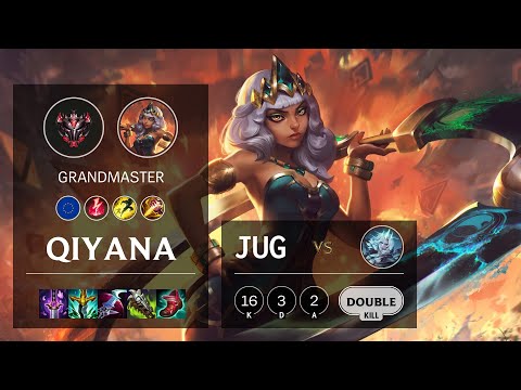 Qiyana Jungle vs Viego - EUW Grandmaster Patch 11.22