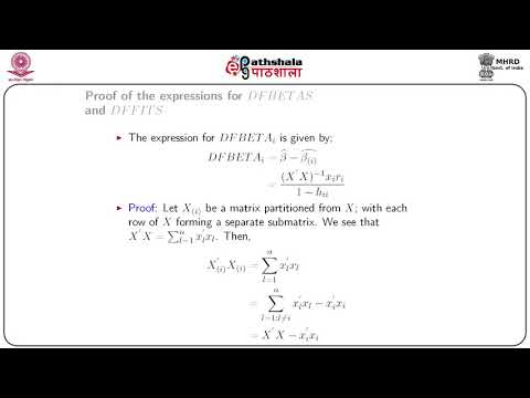 Detection of outliers II