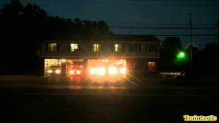 preview picture of video 'Canton CT FD and EMS responding'