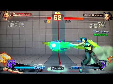 SSF4 AE:2012 uramakiroll (Ibuki) vs ma2onz (Rose)
