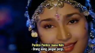 Download lagu Pardesi Pardesi - Raja Hindustani (1996) Lirik Terjemahan Indonesia mp3