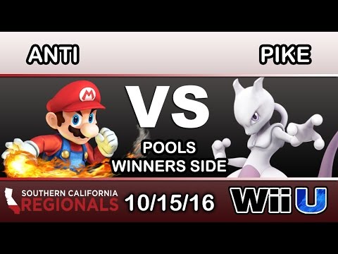 SCR 2016 - iMT | ANTi (Mario) Vs. oS | Pike (Mewtwo) Pools Winners Side - Smash Wii U