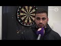 Oussama Tannane en Thomas Letsch na de nederlaag van Vitesse tegen AZ