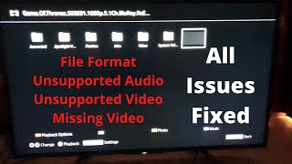 How to Fix Unsupported File Format and Missing Fil