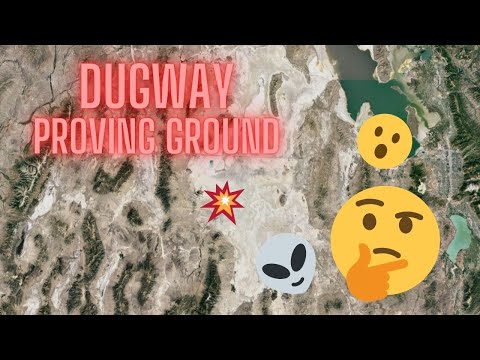 Exploring Dugway Proving Ground From Above - Underground facilities, missle silos, and the unknown.