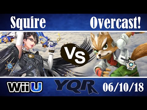 Squire (Bayonetta) vs. Overcast! (Fox) - Losers Semis - YQR#8 WiiU