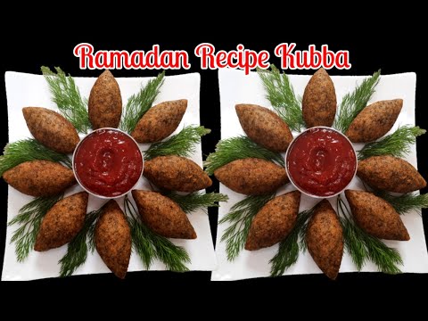 Rice with Dill leaves Kubba || Ramadan special Recipe Kebbeh || Arabic kebbeh Recipe || Green kubba