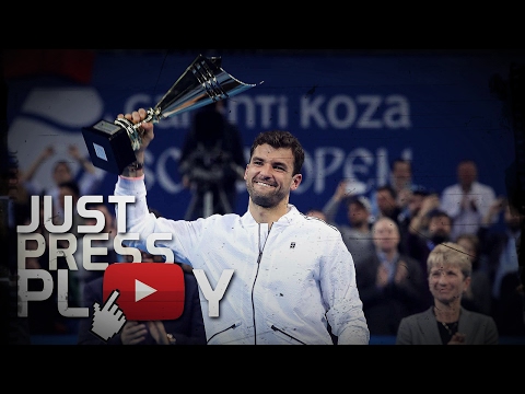 Grigor Dimitrov - Top 10 Sofia Open` 2017 shots (HD)
