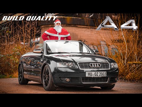 2003 Audi A4 B6 Cabrio 163HP - Build Quality Test