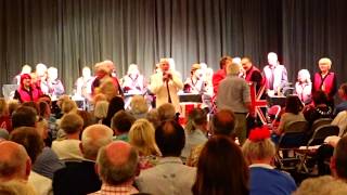 Uckfield Concert Brass with Sidonie Winter Land of Hope and Glory followed by Sussex by the Sea