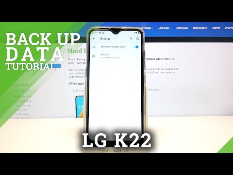How to Enable Google Backup in LG K22 – Create Backup Account