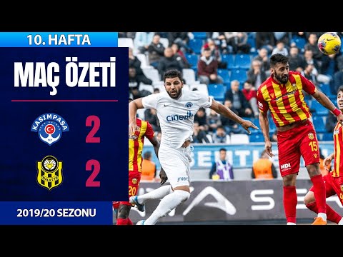 ÖZET: Kasımpaşa 2-2 Yeni Malatyaspor | 10. Hafta - 2019/20
