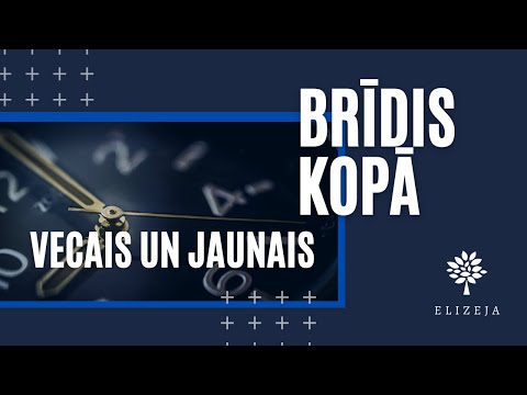 Brīdis kopā – VECAIS UN JAUNAIS – 02.01.2022