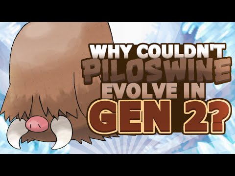 Pokemon Theory: Why can't Piloswine Evolve in Generation 2?