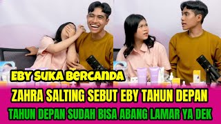 Download lagu EBY BERCANDA BUAT ZAHRA SALTING❗EBY SEBUT TAHUN DEPAN SUDAH BISA ABANG LAMAR🤣❓ mp3 Download lagu EBY BERCANDA BUAT ZAHRA SALTING❗EBY SEBUT TAHUN DEPAN SUDAH BISA ABANG LAMAR🤣❓ mp3
