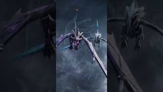 purple dragon vs blue dragon #yugioh #dragon #epicbattle