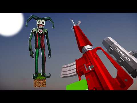 Caccia alle 10 PEGGIORI mod di Minecraft con le armi su UN BLOCCO