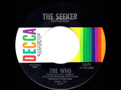 1970 HITS ARCHIVE: The Seeker - The Who (stereo 45)