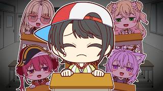 【手描き】メンバー集めたら全員下ネタガチ勢だった【ホロライブ/大空スバル/大神ミオ/宝鐘マリン/猫又おかゆ/桃鈴ねね/虎金妃笑虎】