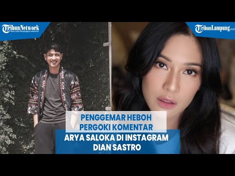 Penggemar Heboh Pergoki Komentar Arya Saloka di Instagram Dian Sastro