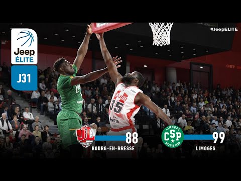 Bourg-en-Bresse vs Limoges | J31 Jeep® ÉLITE - 4 mai 2019