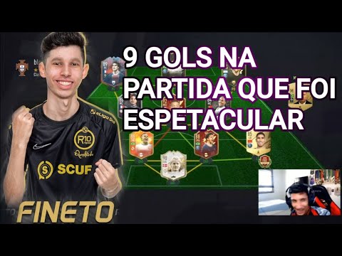 PAIVINHA E FIFENZO vs FINETO R10 E DANIELZIN R10 - PRÓ X PRÓ - CO OP 2V2 [PARTIDA COMPLETA]