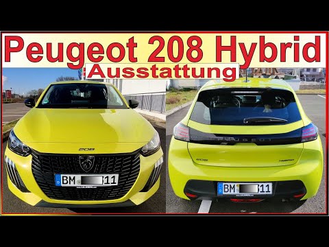 Peugeot 208 Hybrid e-DSC6 - Interior & exterior equipment - Interior Exterior Owners Long-term te...