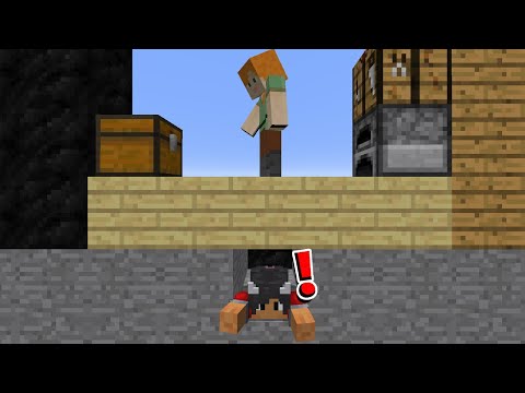 Bygger En Hemmelig Base Under FANS Hus I Minecraft!