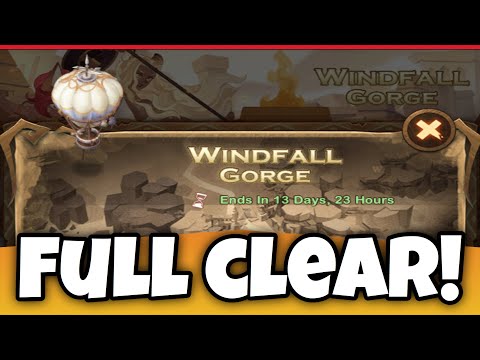 WINDFALL GORGE - EDITED BATTLES - VOYAGE OF WONDER [AFK ARENA]