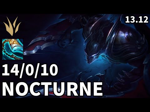 Nocturne Jungle vs Jarvan IV - EUW Master | Patch 13.12