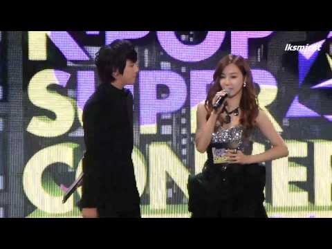 [Fancam] Tiffany, Yonghwa, Kikwang - MC Cut 4 @ SBS Kpop Super Concert Irvine