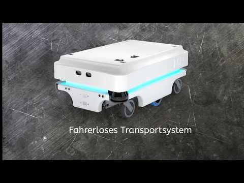 Logistiklabor Maschinenbau | Logistik 4.0 mit einem fahrerlosen Transportfahrzeug